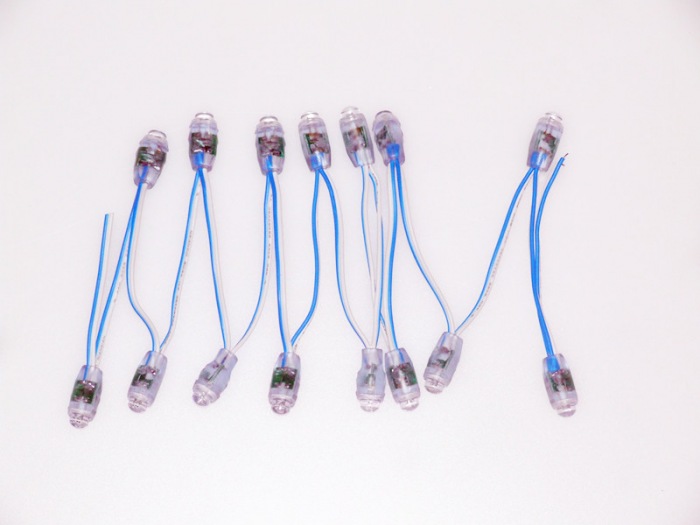 HX-F8 Pixel LED-12mm-IP67-Blue