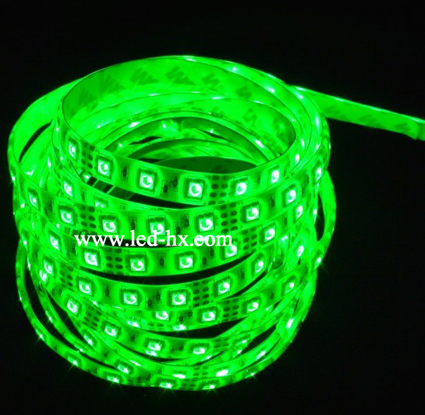 HX-5050-60led/m-IP65-Green